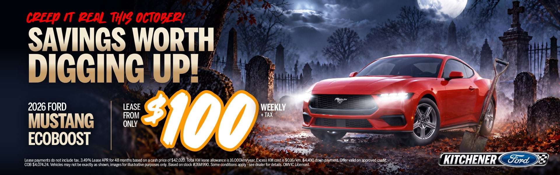 2026 Ford MUSTANG Clear Out